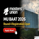 Masters’ Union Begins MU BAAT 2026 Round 4 Registration For PGP TBM; Apply By March 1 @mastersunion.org